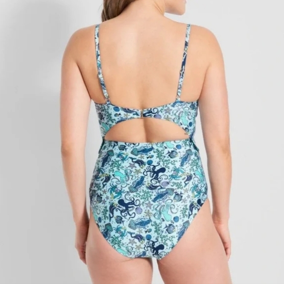 Modcloth The Sienna Bathing Suit in Sea Critters - Picture 2 of 7